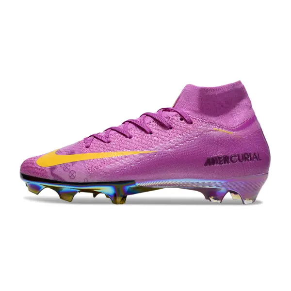 Nike Air Zoom Mercurial Superfly 10 Elite Purple Firm Ground FG Football Boot