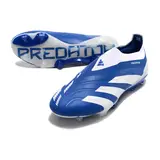 Adidas Predator 30 Elite Laceless Blue and White Firm Ground FG Football Boot