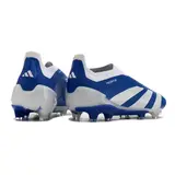 Adidas Predator 30 Elite Laceless Blue and White Firm Ground FG Football Boot