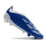 Adidas Predator 30 Elite Laceless Blue and White Firm Ground FG Football Boot
