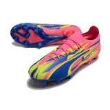 Puma Ultra Ultimate Pink and Yellow Firm Ground FG Football Boot