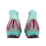 Nike Air Zoom Mercurial Superfly 10 Elite Light Blue and Pink Firm Ground FG Kids Football Boot