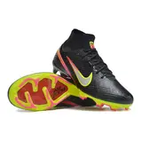 Nike Zoom Mercurial Superfly 9 Elite Black Pack Firm Ground FG Kids Football Boot - Black/Volt/Pink