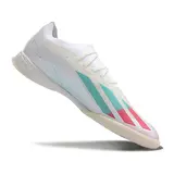 Adidas X Crazyfast.1 White Purple and Blue Indoor IC Football Boot