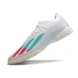Adidas X Crazyfast.1 White Purple and Blue Indoor IC Football Boot