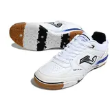 Joma Top Flex Rebound White Indoor IC Football Boot - Blue/Gum Sole