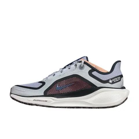 Nike Air Zoom Pegasus 41 Gtx Gray and Dark Red Running Shoes