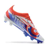 Puma Ultra Ultimate Black and White Firm Ground FG Football Boot - White/Orange