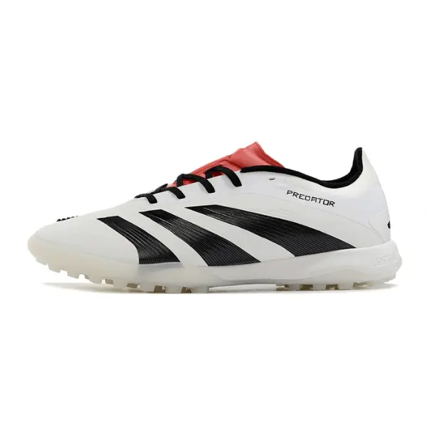 Adidas Predator 30 Elite Turf TF Kids Football Boot White Black and Red