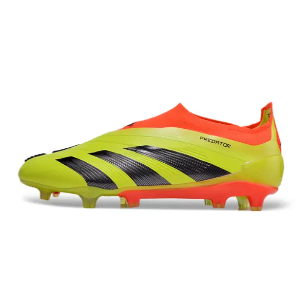 Adidas Predator 30 Elite Laceless Yellow and Orange Firm Ground FG Football Boot