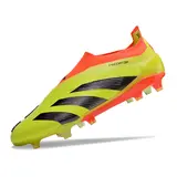 Adidas Predator 30 Elite Laceless Yellow and Orange Firm Ground FG Football Boot