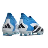 Adidas Predator Accuracy.1 White Blue and Black Firm Ground FG Football Boot