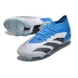 Adidas Predator Accuracy.1 White Blue and Black Firm Ground FG Football Boot