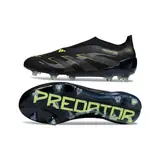 Adidas Predator 25 Elite Laceless Stealth Electric Pack Firm Ground FG Football Boot