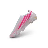 Adidas F50 Hyperfast Laceless Elite Light Pink and White Firm Ground FG Football Boot