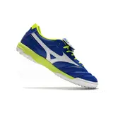Mizuno Morelia Sala Classic Blue White and Green Turf TF Football Boot