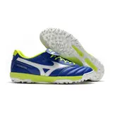 Mizuno Morelia Sala Classic Blue White and Green Turf TF Football Boot