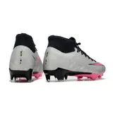 Nike Zoom Mercurial Superfly 9 Academy Gray and Pink Firm Ground FG Football Boot