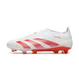 Adidas Predator 30 Elite Laceless Black and Red Firm Ground FG Football Boot