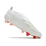 Adidas Predator 30 Elite Laceless Black and Red Firm Ground FG Football Boot