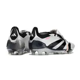 Adidas Predator 30 Elite Tongue Silver and Black Firm Ground FG Football Boot