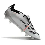 Adidas Predator 30 Elite Tongue Silver and Black Firm Ground FG Football Boot