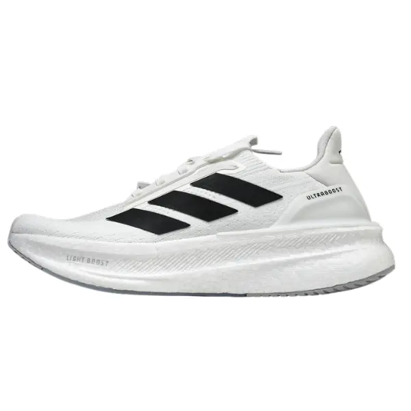 Adidas Ultraboost 5X White and Black Running Shoes