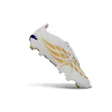 Adidas Predator 26 Elite Tongue Zidane White and Golden Firm Ground FG Football Boot