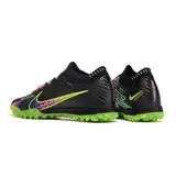 Nike Zoom Mercurial Vapor 15 Elite Black and Colorful Kids Football Boot Turf TF