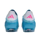 Adidas F50 Primeknit Elite Blue White and Pink Firm Ground FG Kids Football Boot