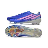 Adidas F50 Hyperfast Elite Blue and Pink Firm Ground FG Football Boot - Royal Blue/Grey