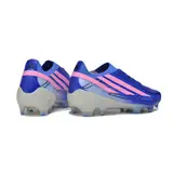 Adidas F50 Hyperfast Elite Blue and Pink Firm Ground FG Football Boot - Royal Blue/Grey
