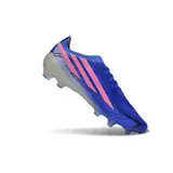 Adidas F50 Hyperfast Elite Blue and Pink Firm Ground FG Football Boot - Royal Blue/Grey
