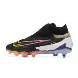 Nike Phantom GX Elite DF Black and Multicolor Firm Ground FG Kids Football Boot