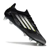 Adidas F50 Primeknit Elite Black White and Green Mixed Studs SG Football Boot