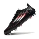 Adidas F50 Elite Black White and Red Mixed Studs SG Football Boot