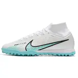 Chuteira Nike Zoom Mercurial Superfly 9 Elite TF Branca e Azul - VN Esportes