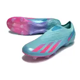 Adidas X Crazyfast.1 Laceless Black and Red Firm Ground FG Football Boot