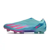 Adidas X Crazyfast.1 Laceless Black and Red Firm Ground FG Football Boot