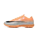 Nike Air Zoom Mercurial Vapor 17 Elite Orange and White Turf TF Kids Football Boot