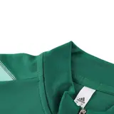 Adidas Green Cold Set Quarter-Zip Top and Pants