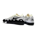 Nike x Patta Zoom Mercurial Vapor Elite White, Black and Silver Turf TF Football Boot