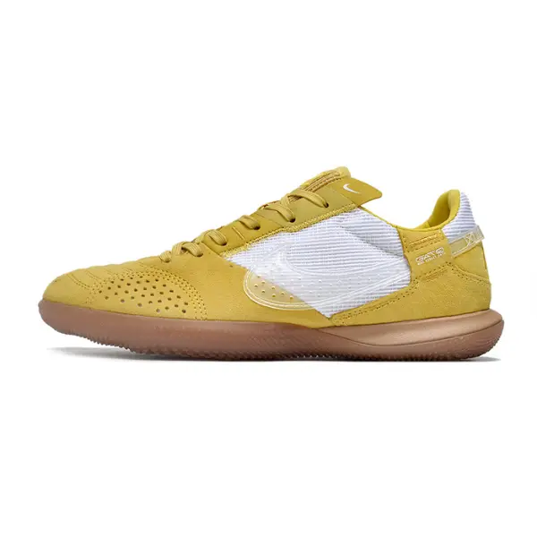 Nike Streetgato Yellow and White Indoor IC Football Boot