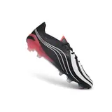 Adidas Predator 27 Elite Black, Red and White Firm Ground FG Football Boot