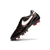 Nike Tiempo R10 Legend Elite Black Red and White Firm Ground FG Football Boot