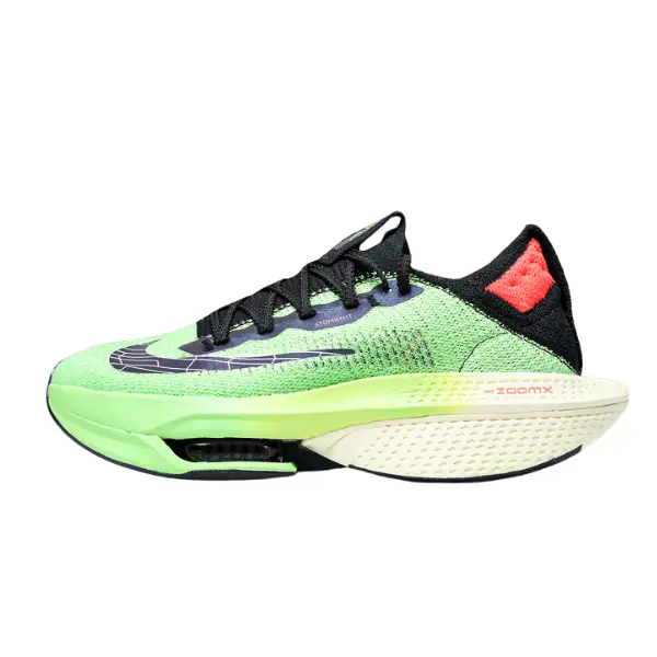 Nike Air Zoom Alphafly Next% 2 Volt Running Shoes - Green/Black