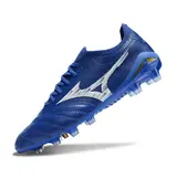 Mizuno Morelia Neo IV Elite Blue and White Firm Ground FG Football Boot