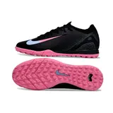Nike Zoom Mercurial Vapor 16 Elite Black Blue and Pink Turf TF Football Boot