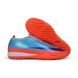 Nike Air Zoom Mercurial Vapor 17 Elite Orange and Blue Turf TF Kids Football Boot