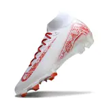 Nike Mercurial Superfly 10 Elite White and Red Floral Firm Ground FG Kids Football Boot